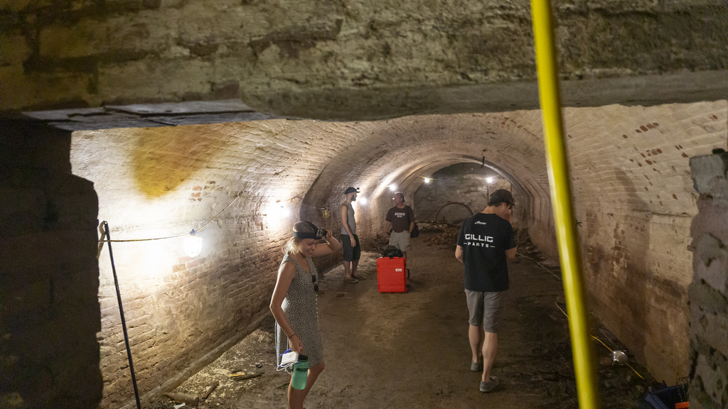 mapping tunnels under Iowa City